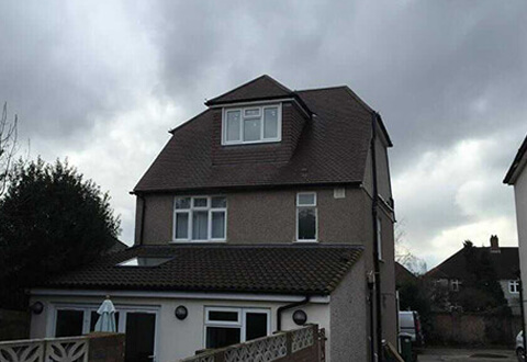 Rear Box Dormers Loft conversion project in Kent