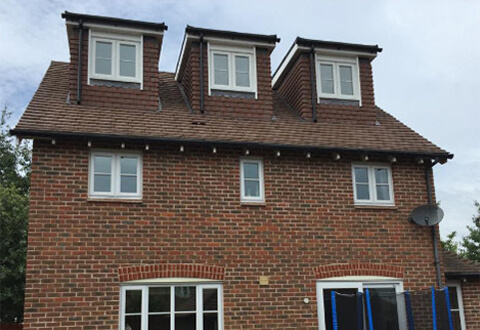Pitched Dormer Loft conversion Kent